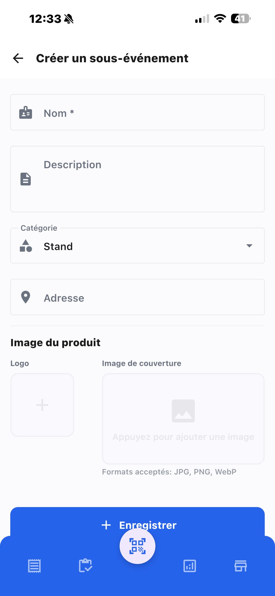 Créer sous-événement